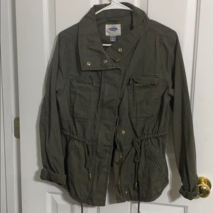 Army Green Cargo Jacket